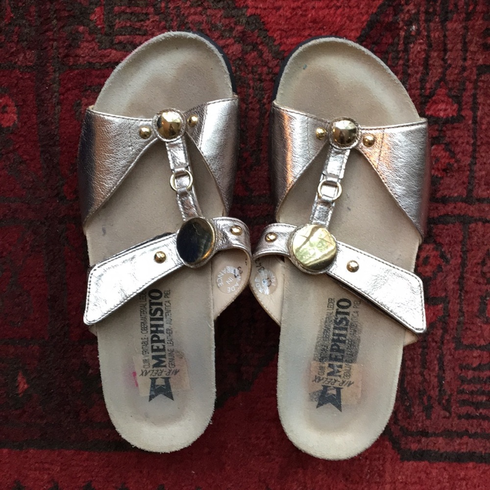 Gold Sandals